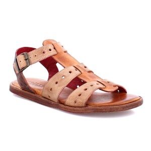 Bed Stu Sue Cushioned Leather Sandals